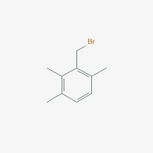 molecular formula C10H13Br B14640846 Benzene, 2-(bromomethyl)-1,3,4-trimethyl- CAS No. 54757-29-8