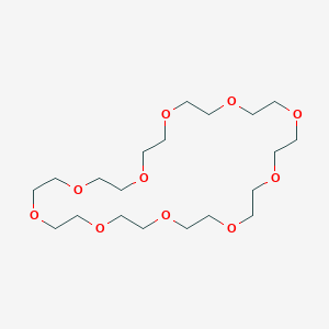 molecular formula C20H40O10 B14640915 1,4,7,10,13,16,19,22,25,28-Decaoxacyclotriacontane CAS No. 52985-64-5