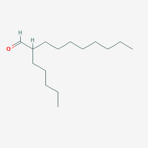 molecular formula C15H30O B14641074 2-Pentyldecanal CAS No. 55019-42-6