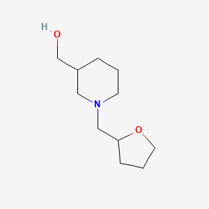 (1-((Tetrahydrofuran-2-yl)methyl)piperidin-3-yl)methanol