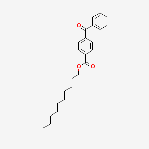 molecular formula C25H32O3 B14641107 Undecyl 4-benzoylbenzoate CAS No. 53912-04-2