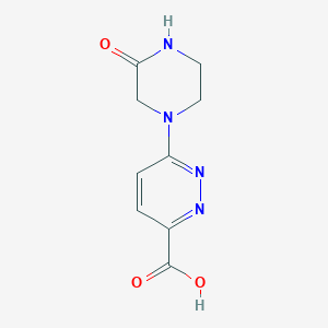 6-(3-Oxopiperazin-1-yl)pyridazine-3-carboxylic acid