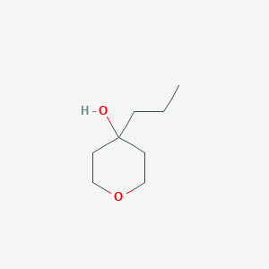 molecular formula C8H16O2 B1464126 4-Propyltetrahydro-2H-pyran-4-ol CAS No. 1340577-31-2