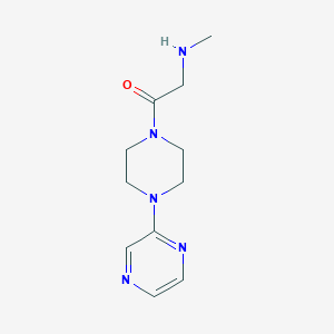 2-(Methylamino)-1-(4-(pyrazin-2-yl)piperazin-1-yl)ethan-1-one