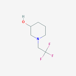 1-(2,2,2-Trifluoroethyl)piperidin-3-ol