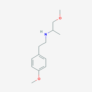 [2-(4-Methoxyphenyl)ethyl](1-methoxypropan-2-yl)amine