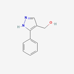 (3-phenyl-1H-pyrazol-4-yl)methanol