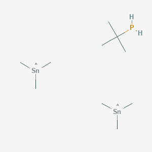 molecular formula C10H29PSn2 B14641471 CID 74049761 