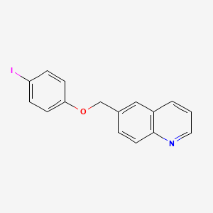 6-(4-Iodophenoxymethyl)quinoline