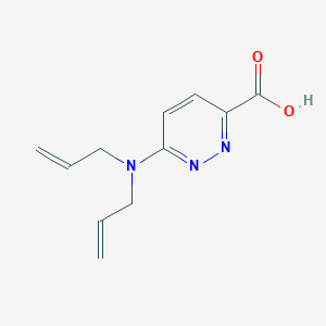 6-(Diallylamino)pyridazine-3-carboxylic acid