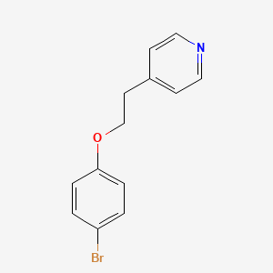 4-[2-(4-Bromophenoxy)ethyl]pyridine