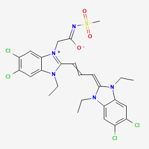 molecular formula C26H27Cl4N5O3S B14641568 Einecs 258-384-2 CAS No. 53132-00-6