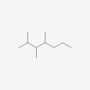 molecular formula C10H22 B14641633 2,3,4-Trimethylheptane CAS No. 52896-95-4