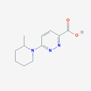 6-(2-Methylpiperidin-1-yl)pyridazine-3-carboxylic acid