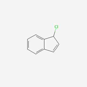 molecular formula C9H7Cl B14641873 1-Chloro-1H-indene CAS No. 53820-89-6