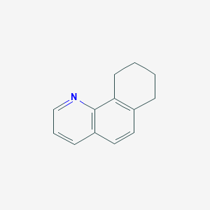 molecular formula C13H13N B14641887 Benzo[h]quinoline, 7,8,9,10-tetrahydro- CAS No. 56528-74-6