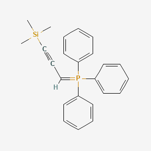 molecular formula C24H25PSi B14641950 Phosphorane, triphenyl[3-(trimethylsilyl)-2-propynylidene]- CAS No. 54541-88-7
