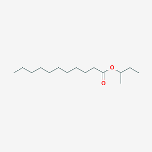 molecular formula C15H30O2 B14641958 Butan-2-yl undecanoate CAS No. 55195-22-7