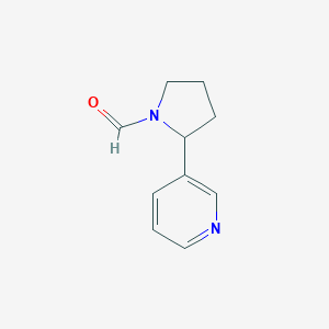 molecular formula C10H12N2O B014642 Nornicotine, N-formyl CAS No. 3000-81-5