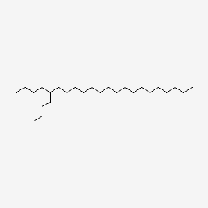 molecular formula C26H54 B14642066 Docosane, 5-butyl- CAS No. 55282-16-1