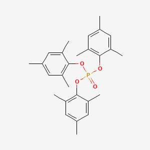 molecular formula C27H33O4P B14642114 Tri(2,4,6-trimethylphenyl) phosphate CAS No. 56444-79-2