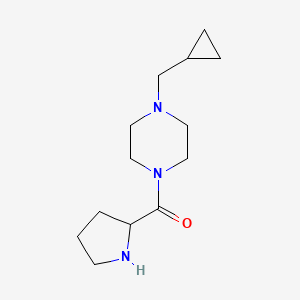 1-(Cyclopropylmethyl)-4-(pyrrolidine-2-carbonyl)piperazine