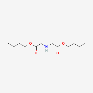 molecular formula C12H23NO4 B14642686 Dibutyl 2,2'-azanediyldiacetate CAS No. 53743-59-2