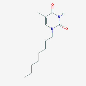 molecular formula C13H22N2O2 B14642794 1-Octylthymine CAS No. 54565-90-1