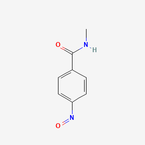 molecular formula C8H8N2O2 B14642873 N-Methyl-4-nitrosobenzamide CAS No. 54441-15-5