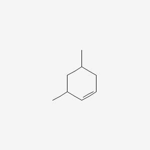 molecular formula C8H14 B14642979 3,5-Dimethylcyclohexene CAS No. 56021-63-7