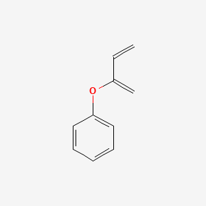 molecular formula C10H10O B14643124 [(Buta-1,3-dien-2-yl)oxy]benzene CAS No. 53960-28-4