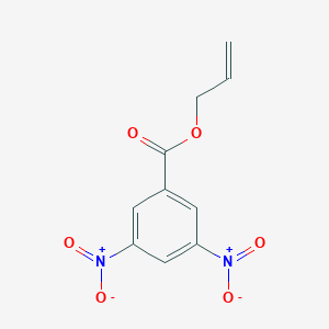 molecular formula C10H8N2O6 B14643214 Benzoic acid, 3,5-dinitro, allyl ester CAS No. 54619-90-8