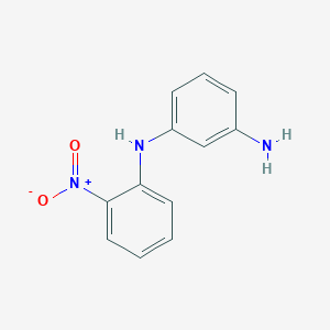 molecular formula C12H11N3O2 B14643215 N~1~-(2-Nitrophenyl)benzene-1,3-diamine CAS No. 54381-15-6