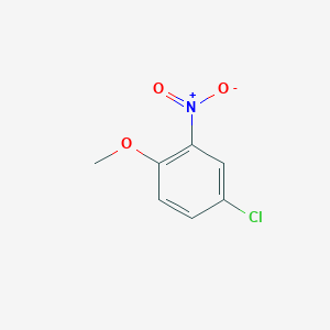 molecular formula C7H6ClNO3 B146433 4-Chloro-2-nitroanisole CAS No. 89-21-4