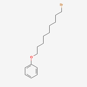 molecular formula C15H23BrO B14643359 [(9-Bromononyl)oxy]benzene CAS No. 52176-62-2