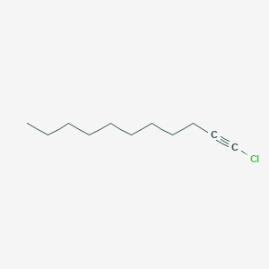 molecular formula C11H19Cl B14643390 1-Undecyne, 1-chloro- CAS No. 56772-82-8
