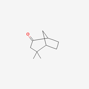 molecular formula C10H16O B14643477 4,4-Dimethylbicyclo[3.2.1]octan-2-one CAS No. 52556-90-8