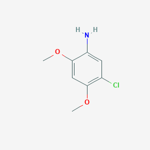 molecular formula C8H10ClNO2 B146435 5-Chloro-2,4-dimethoxyaniline CAS No. 97-50-7