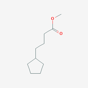 molecular formula C10H18O2 B14643531 Methyl 4-cyclopentylbutanoate CAS No. 53393-88-7