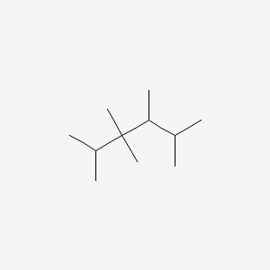 molecular formula C11H24 B14643534 2,3,3,4,5-Pentamethylhexane CAS No. 52670-33-4