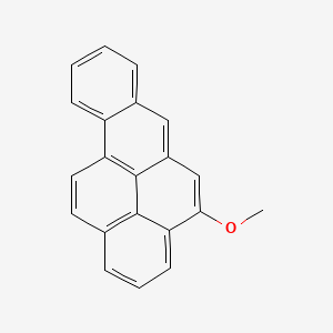 molecular formula C21H14O B14643665 4-Methoxybenzo(a)pyrene CAS No. 56182-99-1