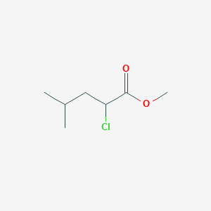 molecular formula C7H13ClO2 B14643848 Methyl 2-chloro-4-methylpentanoate CAS No. 55905-16-3