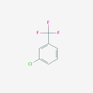 molecular formula C7H4ClF3 B146439 3-Chlorobenzotrifluoride CAS No. 98-15-7