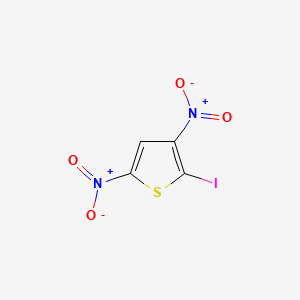 molecular formula C4HIN2O4S B14643921 Thiophene, 3,5-dinitro-2-iodo- CAS No. 54728-27-7