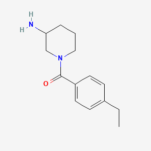 1-(4-Ethylbenzoyl)piperidin-3-amine