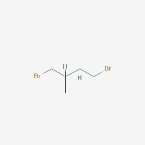 molecular formula C6H12Br2 B14643950 1,4-Dibromo-2,3-dimethylbutane CAS No. 54462-70-3