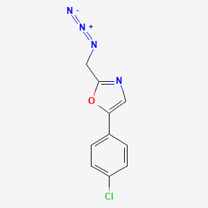2-(Azidomethyl)-5-(4-chlorophenyl)oxazole