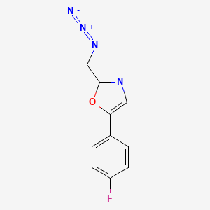 2-(Azidomethyl)-5-(4-fluorophenyl)oxazole