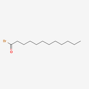 molecular formula C12H23BrO B14644106 Dodecanoyl bromide CAS No. 54580-46-0