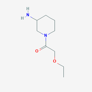 1-(3-Aminopiperidin-1-yl)-2-ethoxyethan-1-one
